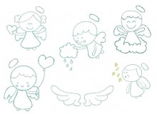 Stickserie - Little Angels